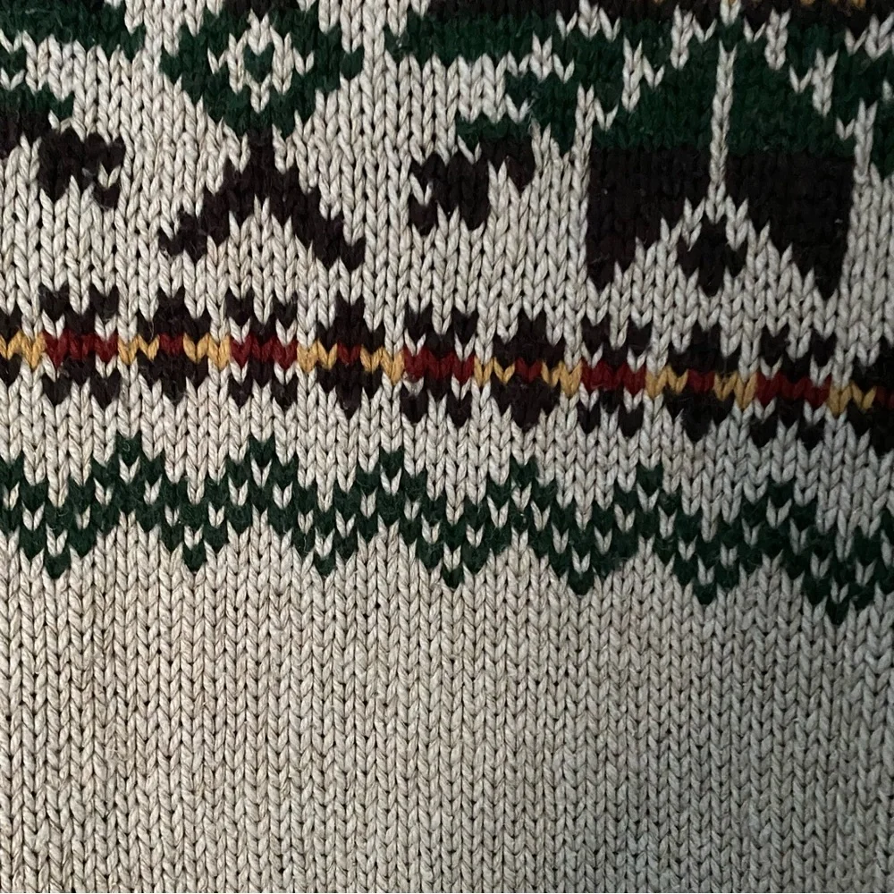 Hand-knit Cotton/linen/silk Polo Ralph Lauren sweater - Picture 3 of 6
